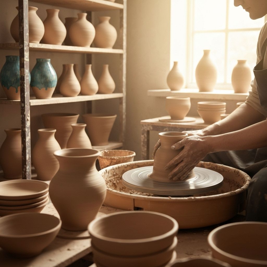 صناعة الفخار الفلسطيني